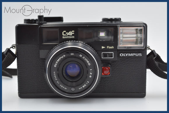 【初心者さんにおすすめ】新入荷 コンパクトフィルムカメラ オリンパス OLYMPUS C-AF AUTO FOCUS 単三電池で動きます！