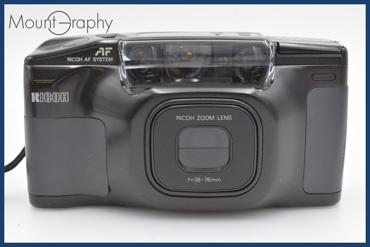 【初心者さんにおすすめ】新入荷 コンパクトフィルムカメラ リコー RICOH RZ-750 38-76mm – MountGraphy