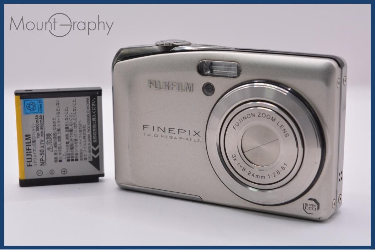 動作保証】 富士フイルム FUJIFILM FinePix F50fd 3x バッテリー付属