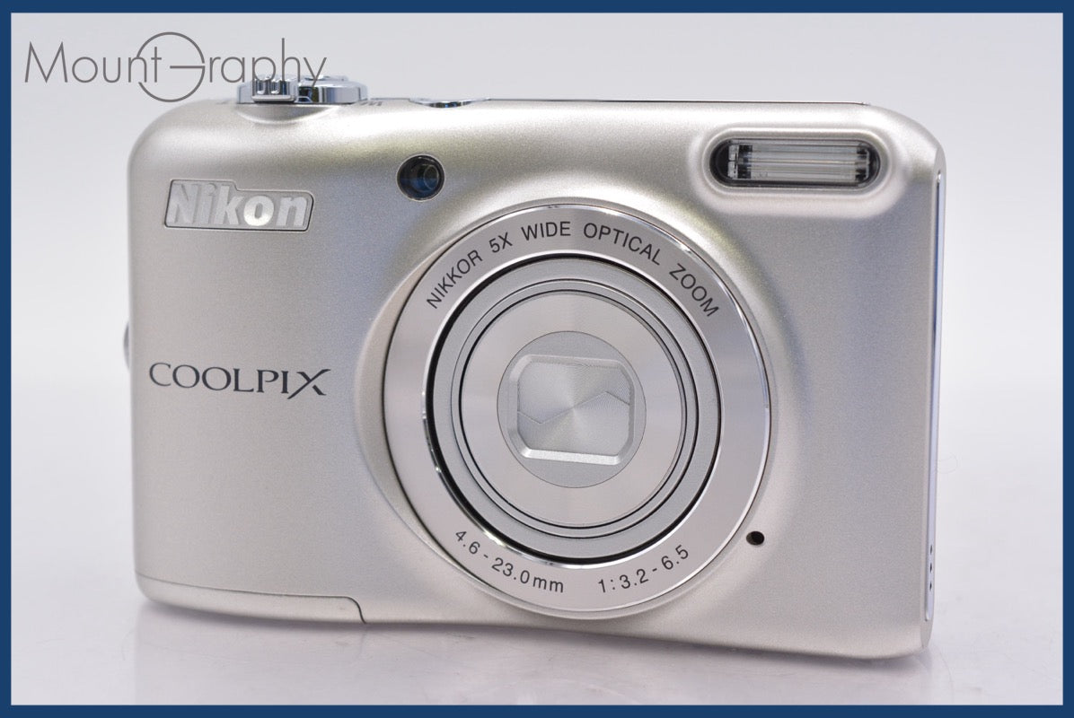 【スマホ転送OK】ニコン Nikon COOLPIX L28 単３電池駆動 ☆極上美品☆ ニコン Nikon COOLPIX L28 5x 単三電池仕様 ☆完動