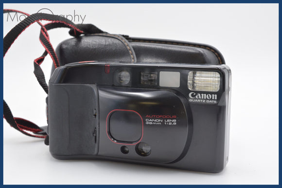 キヤノン Canon Autoboy 3 38mm F2.8 ケース、ストラップ付属 ★完動品★ 同梱可 #tk3505