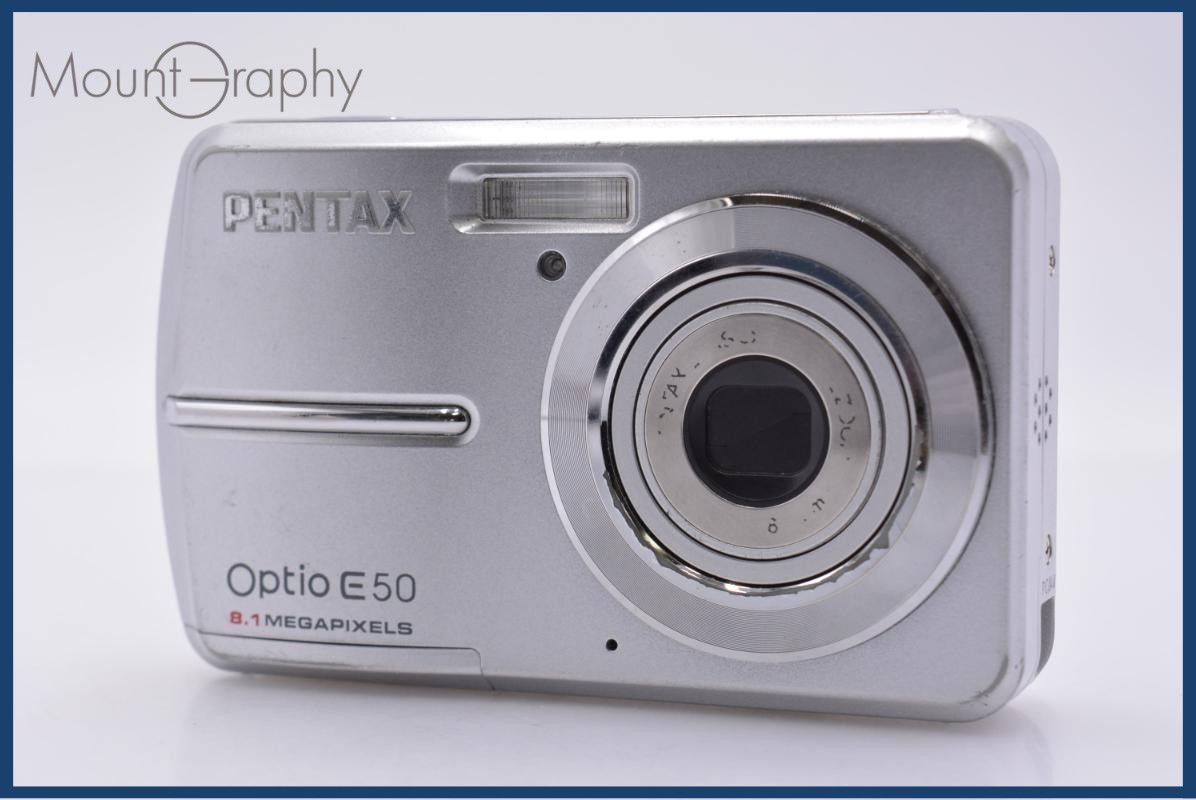 難あり ペンタックス PENTAX Optio E50 3x 単三電池仕様 同梱無料
