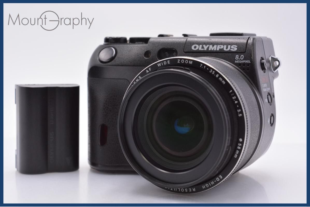 オリンパス Olympus CAMEDIA C-8080 5x バッテリー付属 同梱無料