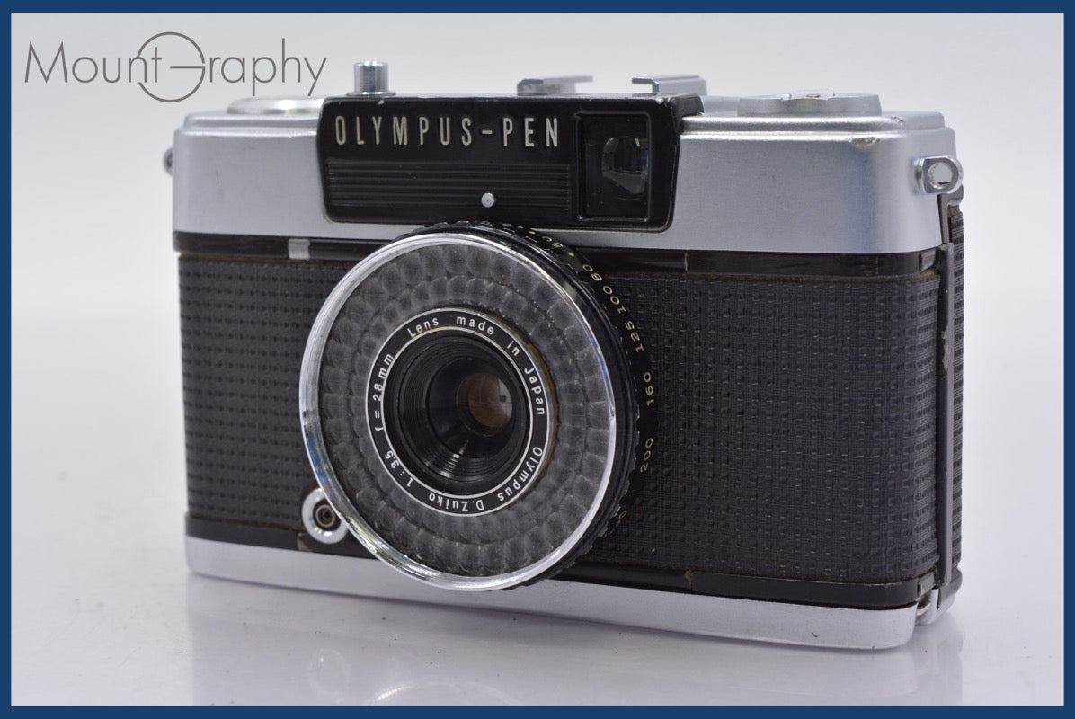 ☆極上美品☆ オリンパス Olympus-PEN EE-3 28mm F3.5 ☆完動