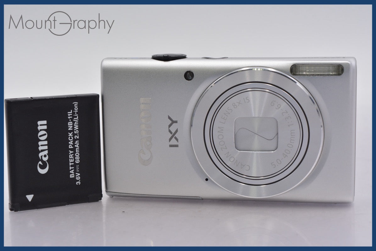 ☆極上美品☆ キヤノン Canon IXY 90F 8x バッテリー付属 ☆完動☆同梱