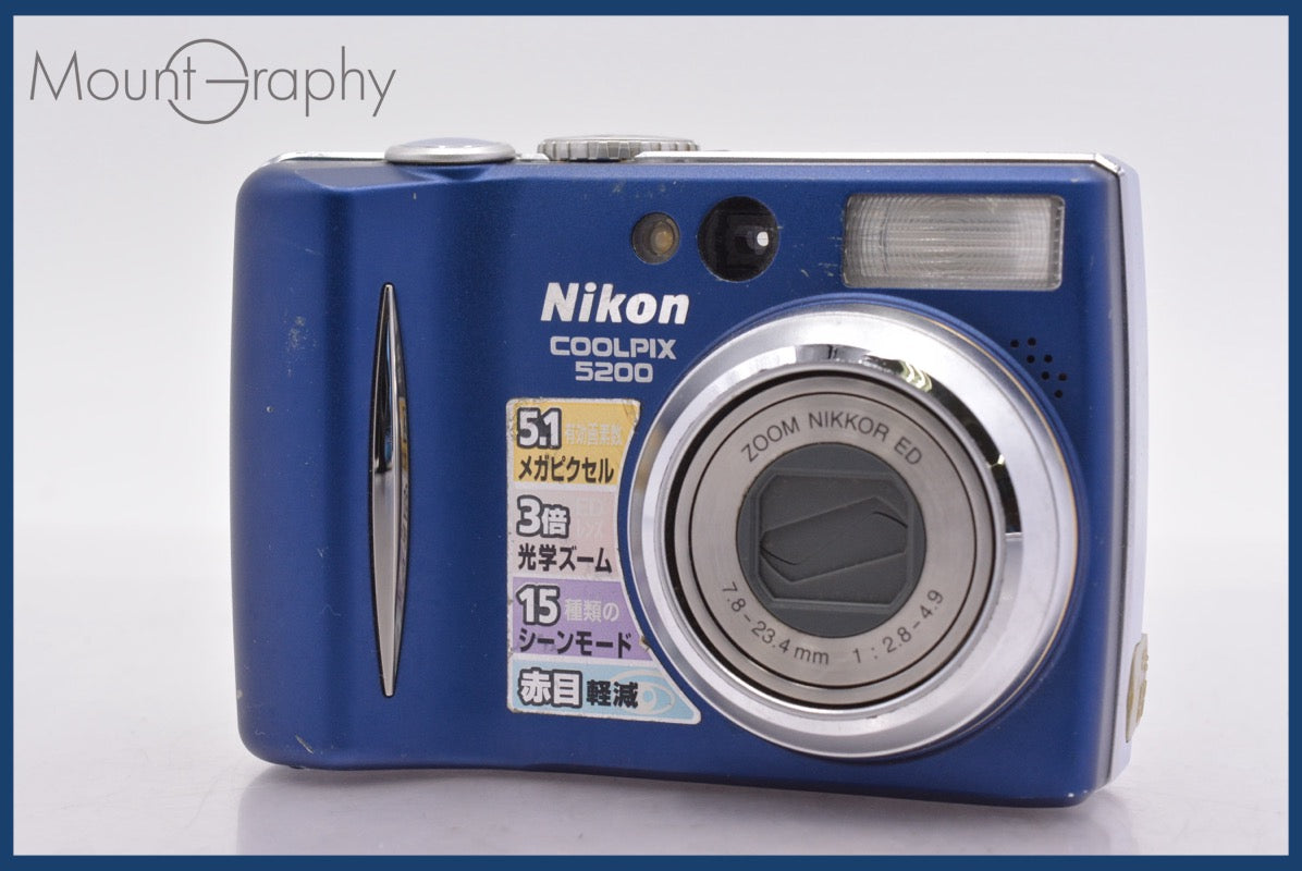 ☆ジャンク特価☆ ニコン Nikon COOLPIX 5200 3x 同梱無料 #mj7746