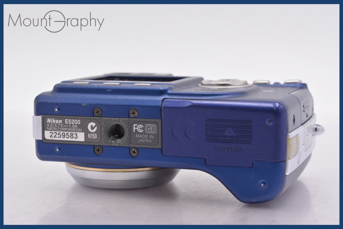 ☆ジャンク特価☆ ニコン Nikon COOLPIX 5200 3x 同梱無料 #mj7746