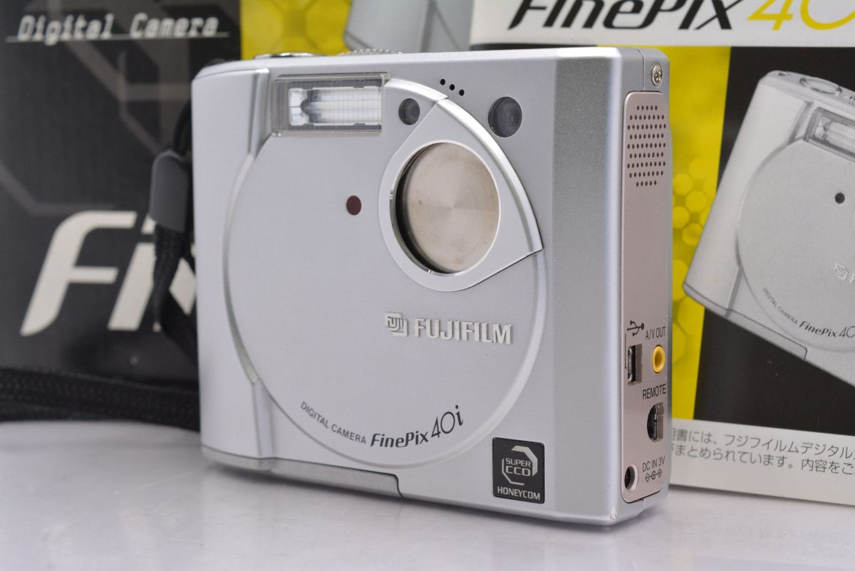 富士フィルム FUJIFILM FinePix 40i 単三電池仕様 元箱、取扱説明書