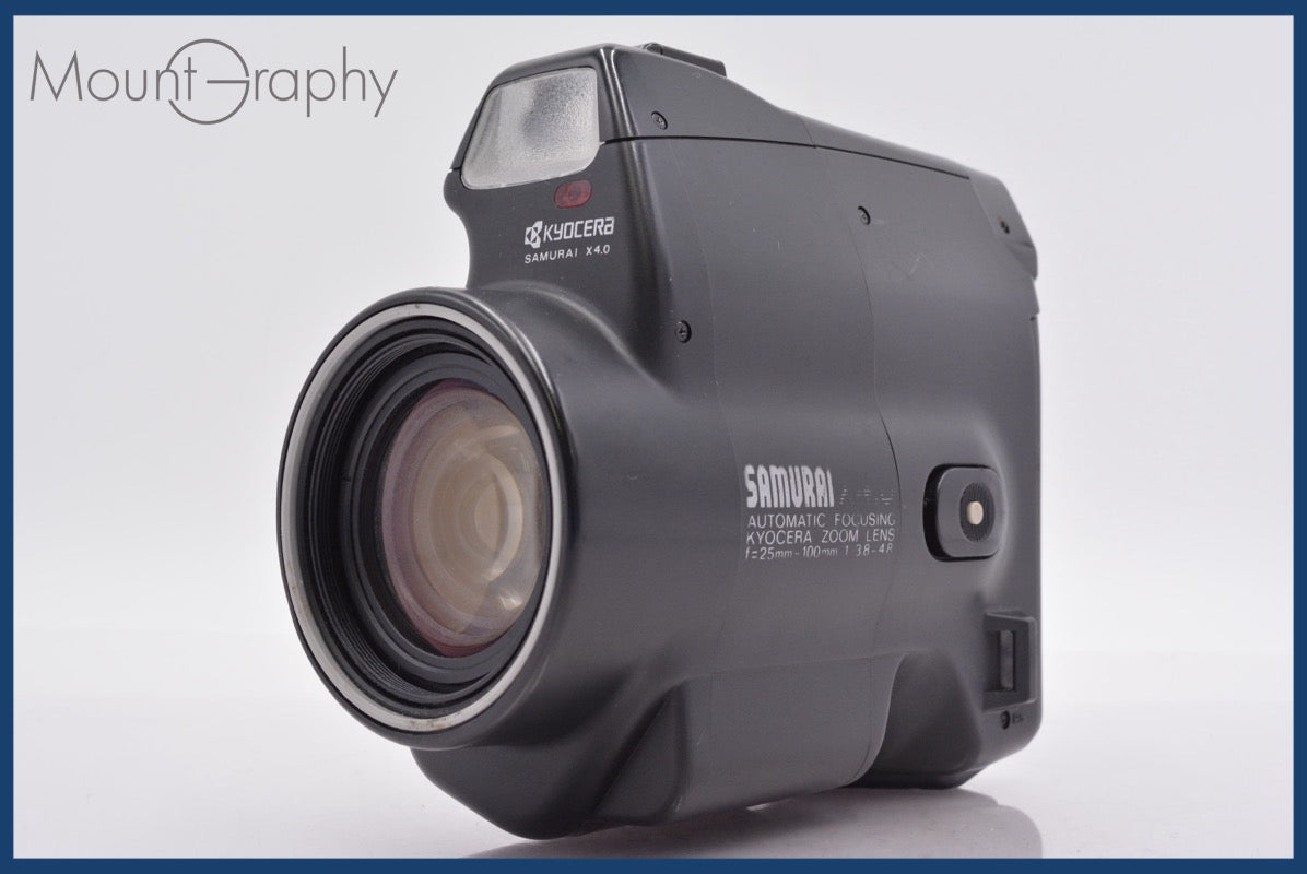 ☆特別特価☆ 京セラ KYOCERA SAMURAI X4.0 25-100mm F3.8-4.8 同梱
