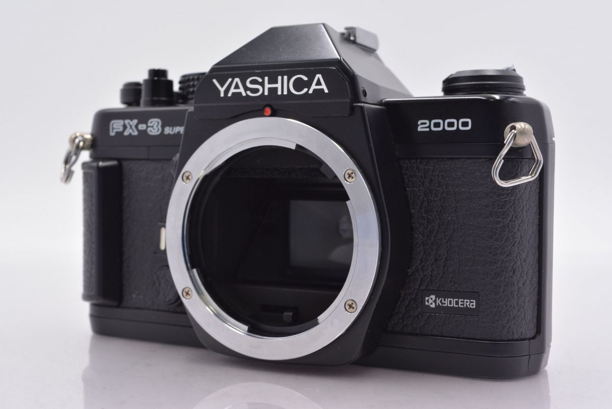 YASHICA FX-3 Super 2000 ブラック レンズセット 完動品 YASHICA FX-3 Super 2000 ブラック レンズセット 完動品 YASHICA FX-3
