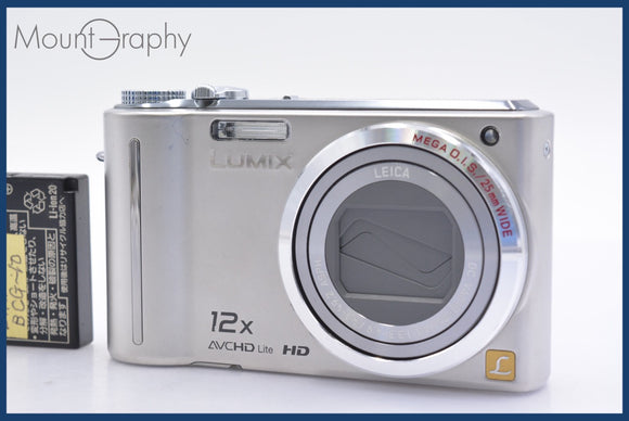 ★極上美品★ パナソニック Panasonic LUMIX DMC-TZ7 12x バッテリー付属 ★完動★同梱可 #yk2847