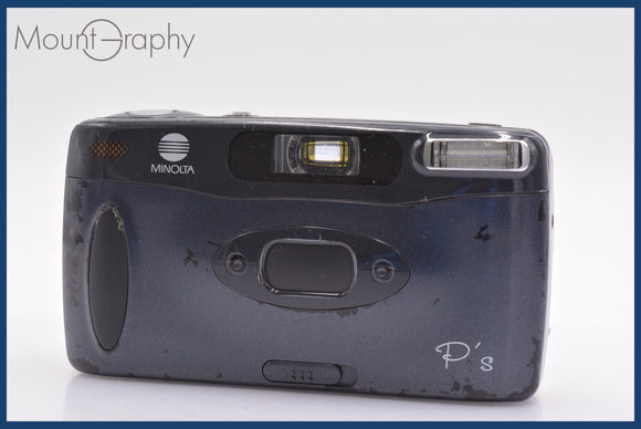 ★実用美品★ ミノルタ MINOLTA P’s ★完動★同梱可 #yk2901