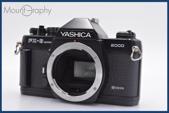 ★極上美品★ ヤシカ YASHICA FX-3 SUPER 2000 ★完動★同梱可 #mj3059