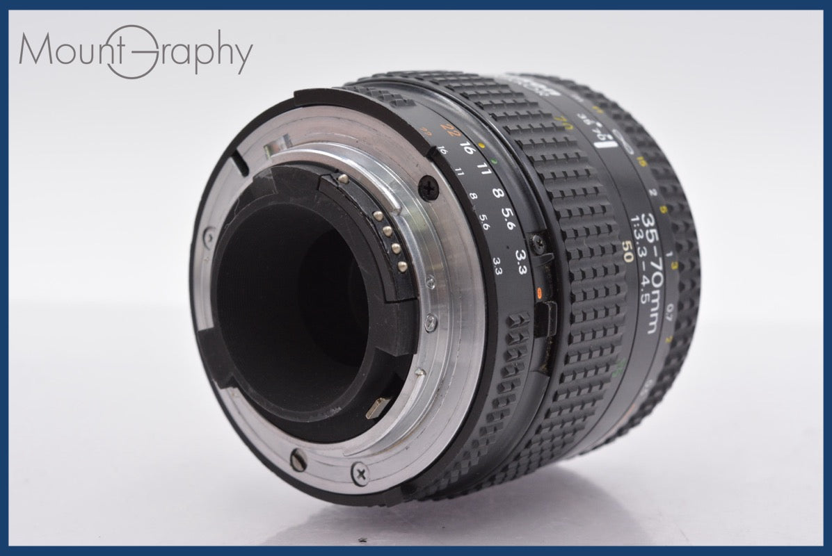 ☆実用美品☆ ニコン Nikon AF NIKKOR 35-70mm F3.3-4.5 前後