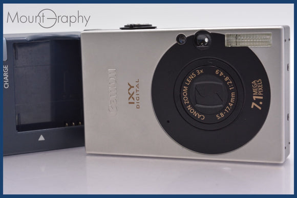 ★良品★ キヤノン Canon IXY DIGITAL 10 3x 充電器付属（バッテリーは付属無し） ★完動★同梱可 #am602