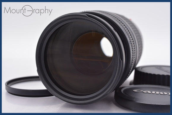 ★良品★ キヤノン Canon EF 75-300mm F4-5.6 III 前後キャップ&レンズフィルター付 ★完動★同梱可 #am1111