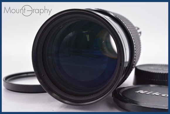 ★極上美品★ ニコン Nikon Zoom-NIKKOR 50-135mm F3.5 Ai-s 前後キャップ&レンズフィルター付 ★完動★同梱可 #am1137