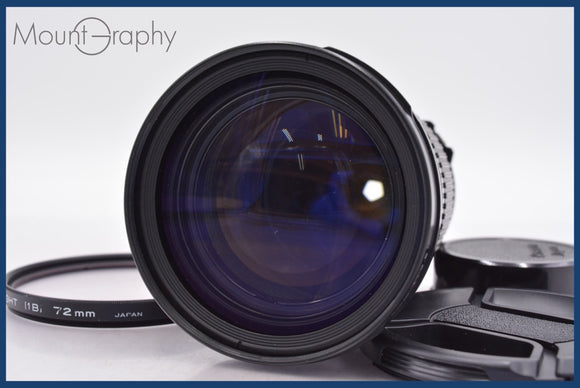 ★良品★ キヤノン Canon FD 35-105mm F3.5 前後キャップ&レンズフィルター付 ★完動★同梱可 #am1133