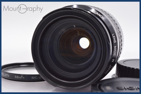 ★極上美品★ キヤノン Canon EF 35-105mm F4.5-5.6 USM 前後キャップ&レンズフィルター付 ★完動★同梱可 #am1150