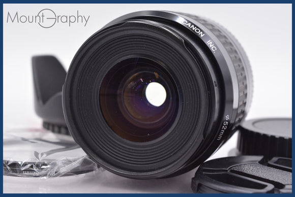 ★良品★ キヤノン Canon EF 35-80mm F4-5.6 II 前後キャップ&レンズフィルター、レンズフード付 ★完動★同梱可 #am1156