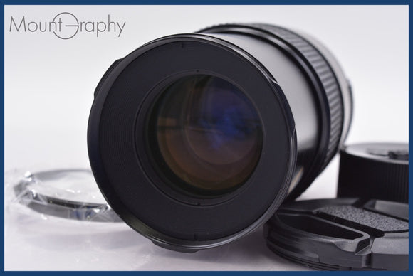 ★良品★ タムロン TAMRON SP 90mm F2.5 前後キャップ&レンズフィルター付 オリンパスOM用(MF) ★完動★同梱可 #am1125