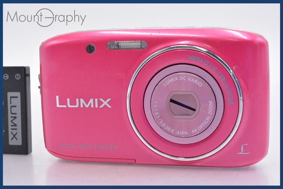 ★ジャンク特価★ パナソニック Panasonic LUMIX DMC-S2 4x バッテリー付属 同梱可 #am1207
