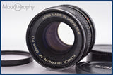 ★特別特価★ コニカ KONICA HEXANON AR 50mm F1.7 前後キャップ&amp;レンズフィルター付 同梱可 #am1178