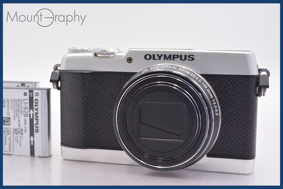 ★極上美品★ オリンパス OLYMPUS STYLUS SH-3 24x バッテリー2個付属 ★完動★同梱可 #am1187