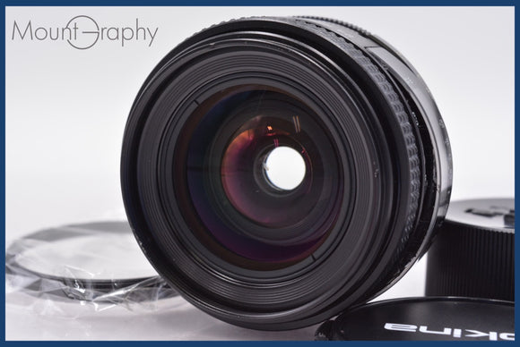 ★極上美品★ タムロン TAMRON 24mm F2.5 前後キャップ&レンズフィルター付 オリンパスOM用(MF) ★完動★同梱可 #am1122