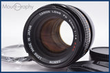 ★良品★ キヤノン Canon FD 50mm F1.4 S.S.C 前後キャップ&amp;レンズフィルター付 ★完動★同梱可 #am1162