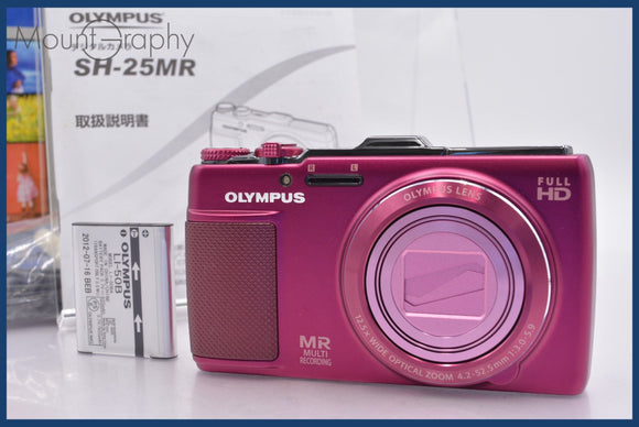 ★極上美品★ オリンパス OLYMPUS SH-25MR 12.5x 元箱、バッテリー、取扱説明書付属 同梱可 #am1221