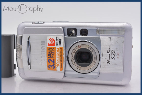 ★ジャンク特価★ キヤノン Canon PowerShot S30 3x バッテリー付属 同梱可 #am732