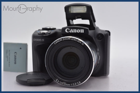 ★極上美品★ キヤノン Canon PowerShot SX500 IS 30x バッテリー付属 ★完動★同梱可 #am734