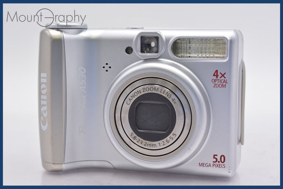 ★極上美品★ キヤノン Canon PowerShot A530 4x 単三電池仕様 ★完動★同梱可 #am738