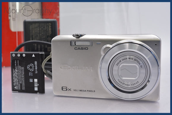 ★極上美品★ カシオ CASIO EXILIM EX-ZS25 6x 元箱、バッテリー付属 ★完動★同梱可 #am684