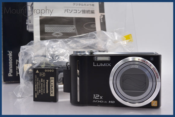 ★ジャンク特価★ パナソニック Panasonic LUMIX DMC-TZ7 12x 元箱、バッテリー、充電器、取扱説明書付属 同梱可 #am681
