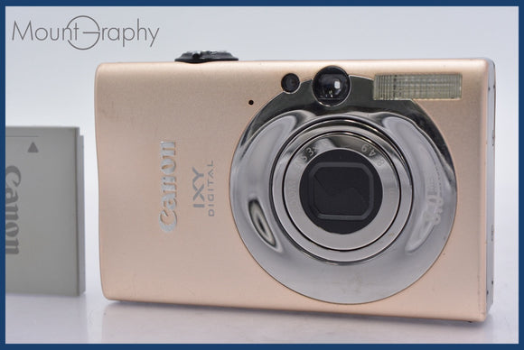 ★極上美品★ キヤノン Canon IXY DIGITAL 20 IS 3x バッテリー付属 ★完動★同梱可 #am711