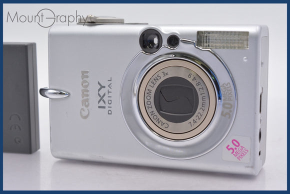 ★ジャンク特価★ キヤノン Canon IXY DIGITAL 500 3x バッテリー付属 同梱可 #am719