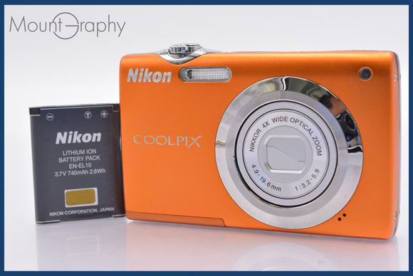 ★ジャンク特価★ ニコン Nikon COOLPIX S3000 4x バッテリー付属 同梱可 #am572