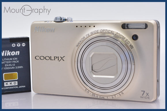 ★ジャンク特価★ ニコン Nikon COOLPIX S6000 7x バッテリー付属 同梱可 #am537