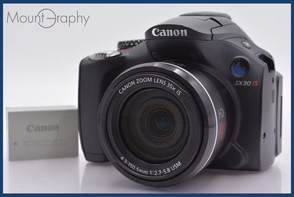 ★極上美品★ キヤノン Canon PowerShot SX30 IS 35x バッテリー付属 ★完動★同梱可 #am556