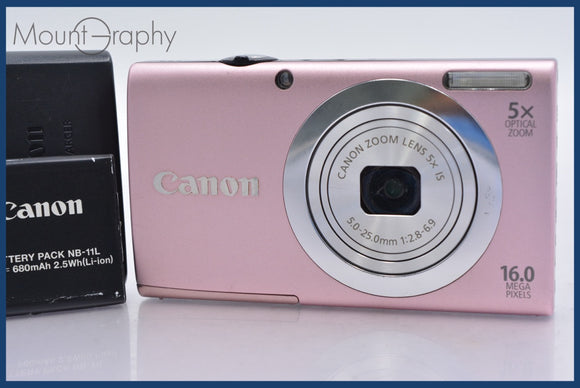 ★極上美品★ キヤノン Canon PowerShot A2400 IS 5x バッテリー、充電器付属 ★完動★同梱可 #am536