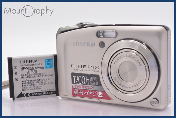 ★良品★ 富士フィルム FUJIFILM FinePix F50 fd 3x バッテリー付属 同梱可 #am568