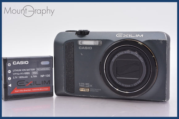★実用美品★ カシオ CASIO EXILIM EX-ZR100 12.5x バッテリー付属 ★完動★同梱可 #am470