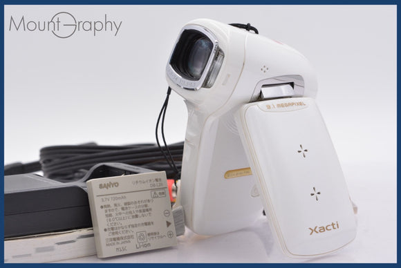 ★極上美品★ サンヨー SANYO Xacti DMX-CG9 5x バッテリー、充電器、取扱説明書付属 同梱可 #am620