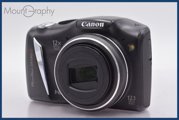 ★実用美品★ キヤノン Canon PowerShot SX130 IS 12x 単三電池仕様 同梱可 #am600