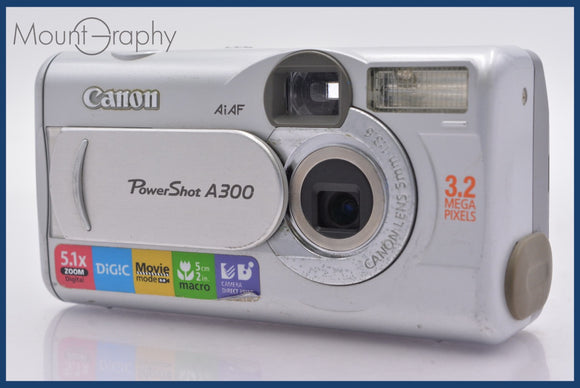★特別特価★ キヤノン Canon PowerShot A300 単三電池仕様 同梱可 #am501