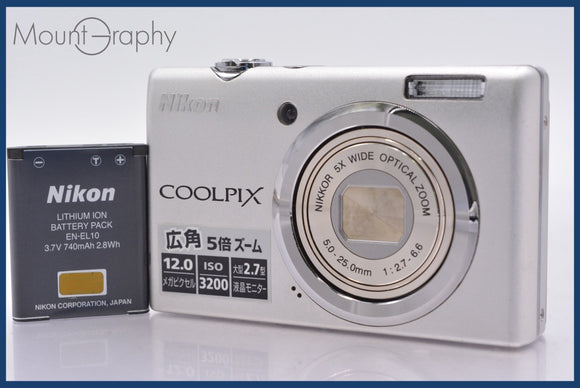 ★実用美品★ ニコン Nikon COOLPIX S570 5x バッテリー付属 ★完動★同梱可 #am633