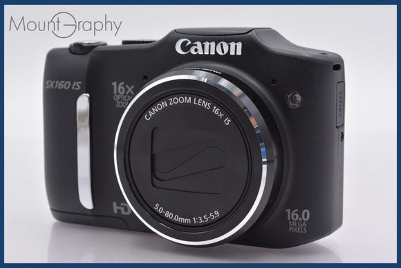 ★極上美品★ キヤノン Canon PowerShot SX160 IS 16x 単三電池仕様 ★完動★同梱可 #am503