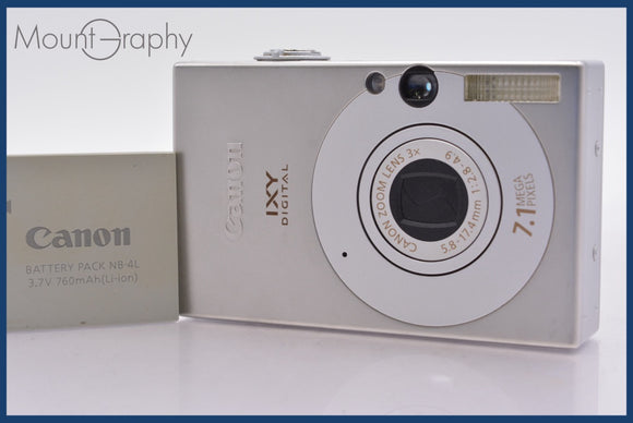 ★極上美品★ キヤノン Canon IXY DIGITAL 10 3x バッテリー付属 ★完動★同梱可 #am599